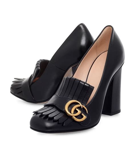 gucci loafers with dress|gucci heeled loafers.